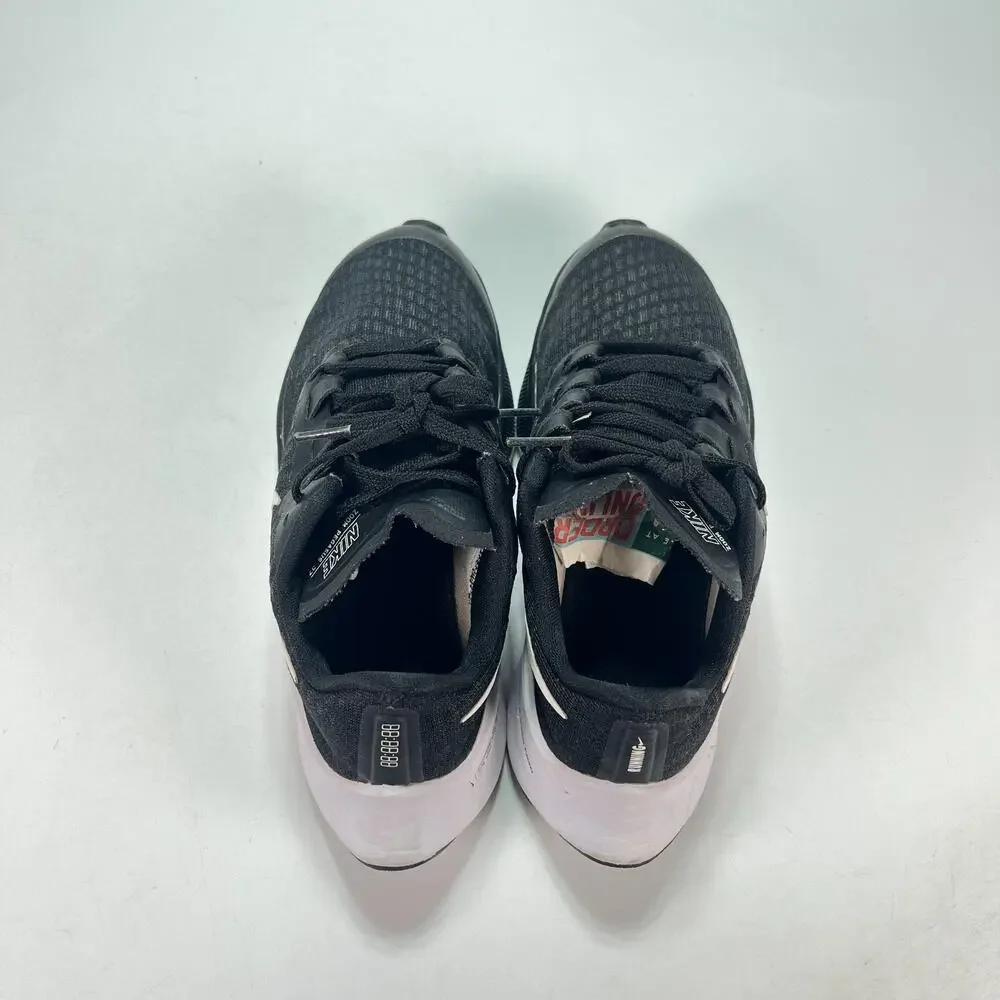 Nike Air Zoom Pegasus 37 Black White Running Shoes CJ2099-002 Youth Size 1.5Y